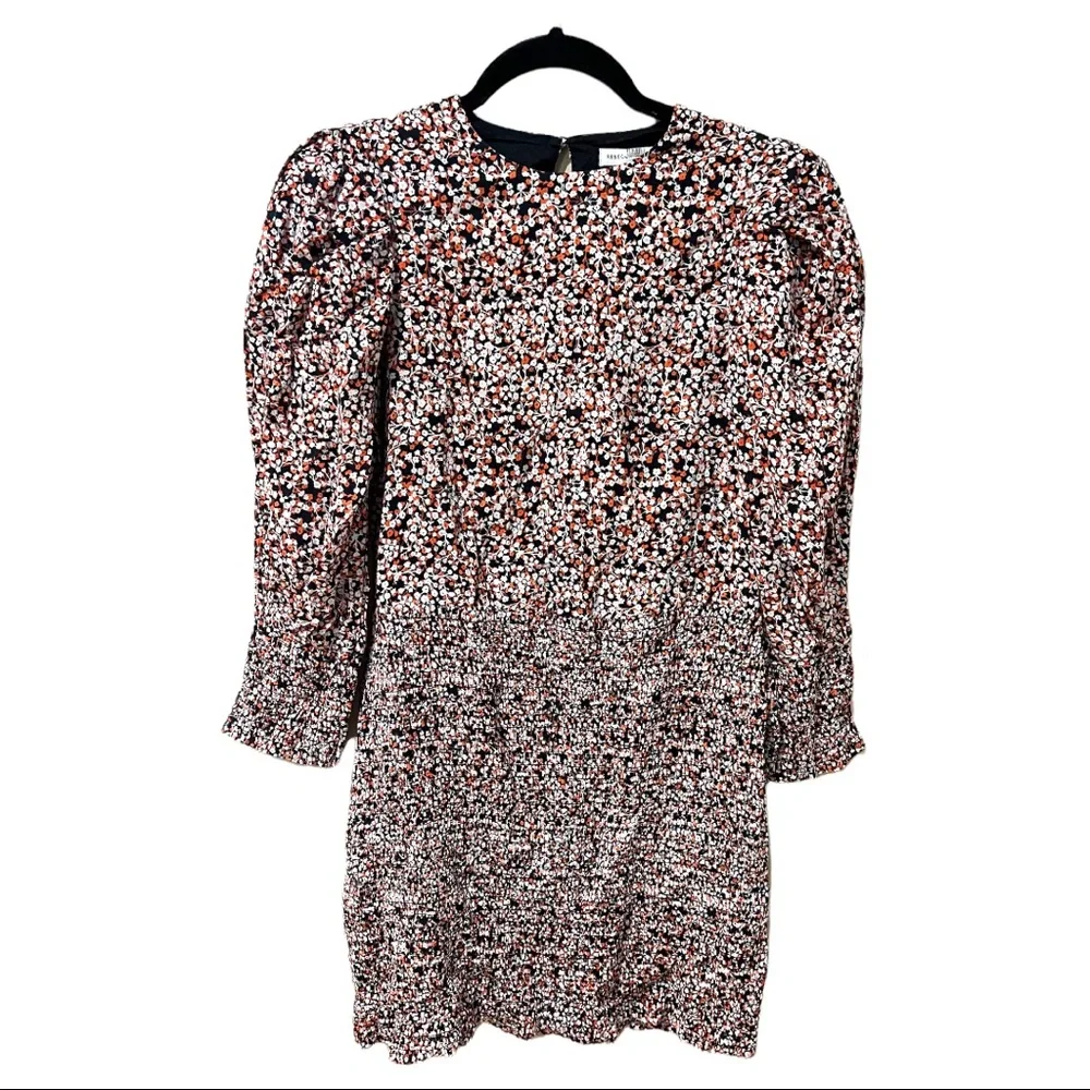 Rebecca Minkoff Tabby Smocked Floral Sheath Dress (XS) - Picture 5 of 11